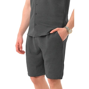 Erkek Mekanik Keten Şort