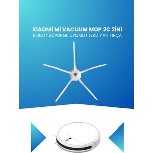 Xiaomi Mi Vacuum Mop 2c 2in1 Robot Süpürge Uyumlu Tekli Yan Fırça
