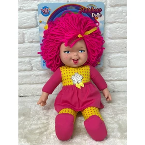 Gökkuşağı Bebekleri Lahana Bebek , Dolgu Bebek , Et Bebek 45 cm (Yeni Sezon) Neon Pembe