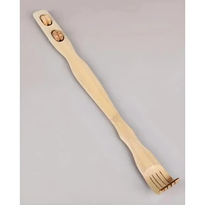 Ahşap Sırt Kaşıma Aleti Sırt Kaşıyıcı 45 cm Kaşıma Aparatı 1 Adet Masaj Etkili Yuvarlak Başlıklar