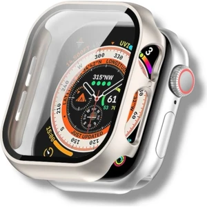 Apple Watch Series 10 46 mm Uyumlu  Kasa ve Ekran Koruyucu Mika Kılıf .