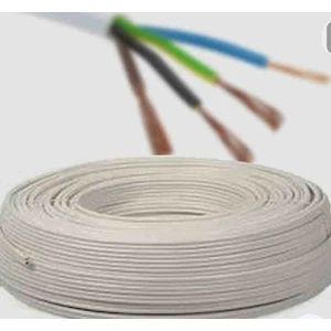 3x2.5 MM Bakır Beyaz Ttr Elektrik Kablosu