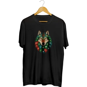 Karikatür Store Türk Devletleri Turan Kurt Baskılı Unisex Tişört