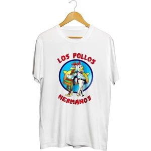 Karikatür Store Los Pollos Hermanos Breaking Bad Baskılı Unisex Tişört