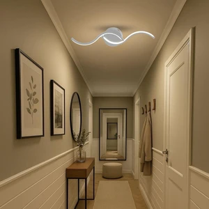 TT605-BY Martı Model Çocuk-Antre-Küçük Oda Mat Beyaz LED Avize