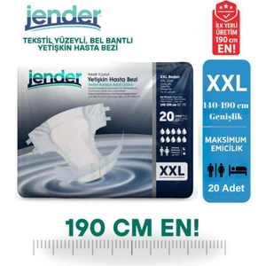 Bel Bantlı Hasta Bezi XXL 20'li