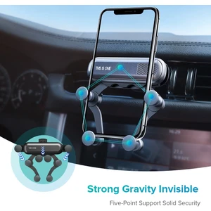 Ahtapot Model Araba Telefon Tutucu – Havalandırma Uyumlu