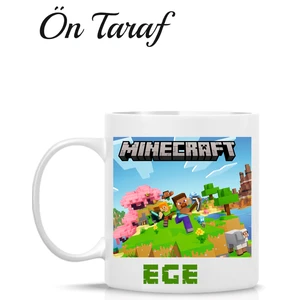 Minecraft Kişiye Özel Kupa Bardak