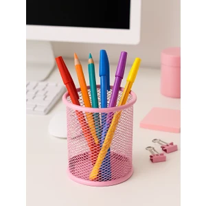 Perfore File Toz Pembe Kalemlik