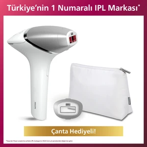 BRI940/00 Lumea 450.000 ATIM Lazer Epilasyon IPL Tüy Alma Cihazı,ÇantaHEDİYELİ,Ekstra Uzun Kablo