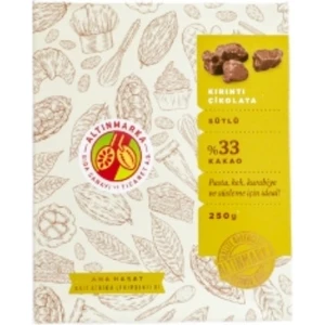 ALT161 Sütlü Kırıntı Çikolata 4-7mm Parlak 250  gr
