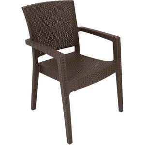 Zeus Rattan Koltuk  (6 Adet) KAHVERENGİ