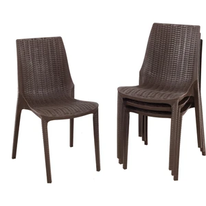 Nirvana Sandalye (4 Adet) Kahverengi