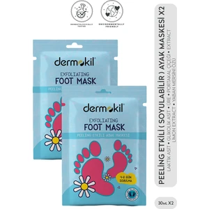 Peeling Etkili ( Soyulabilir ) Ayak Maskesi 30 ml 2 ' Li Set