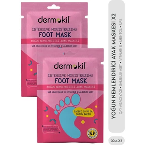 Yoğun Nemlendirici Ayak Maskesi 30 ml 2 ' Li Set