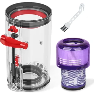 Dyson V11 V15 SV14 SV15 SV22 Elektrikli Süpürge Aksesuarı Toz Toplama Kovası Için Yedek Toz Haznesi ve Filtre (Yurt Dışından)