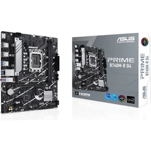 Prime B760M-R D4 DDR4 5333mhz (OC) RGB M.2 1700p mATX Anakart