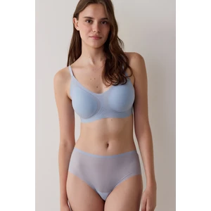 Açık Mavi Zero Gram Balensiz Dikişsiz Sütyen