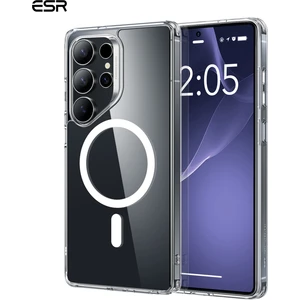 Esr Samsung S25 Ultra Halolock Magsafe Classic Hybrid Silikon Kılıf Şeffaf