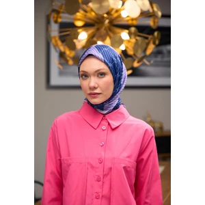 Harmony Collection Soft Eşarp Lacivert Lila 1176-02