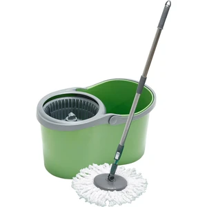 Plastik Döner Başlıklı Vileda Mop Set Yeşil