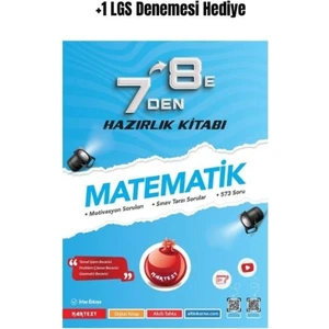 Nartest 7 Den 8 E Matematik Hazırlık Kitabı