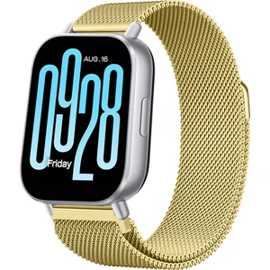Redmi Watch 5 Active Redmi 5 Lite Uyumlu Kordon Manyetik Milanese Loop Metal Kordon