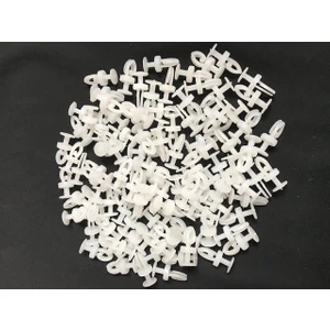 Geçmeli Sistem 75 Adet Tül ve Perde Düğmesi Sağlam Korniş Halkası Geçmeli-Kilitli Plastik Perde Düğmesi Geçmeli Perde Ruleti Perde Düğmesi Perde Briti (75 Adet )