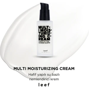Multi Moisturizing Krem – Su Bazlı, Ure + Hyaluronik Asit, Derin Nem & Cilt Bariyeri Desteği