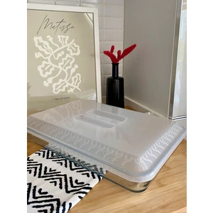 Büyük Boy Dikdörtgen Borcam Kapağı 40*27 cm