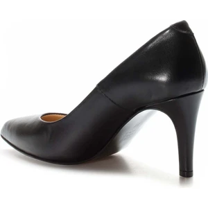 Fast Step  Deri Kadın Ince Topuk Ayakkabı 019ZA9692