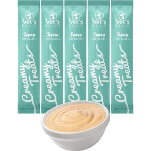 Vet's Plus Ton Balıklı Krema Kedi Ödülü 5x14gr