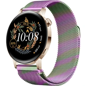 Huawei Watch Gt3 42MM Gt2 42MM Uyumlu Kordon Manyetik Milanese Loop Metal Kordon