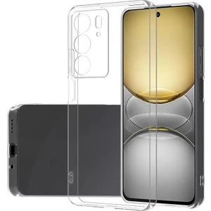 Realme C75 Kılıf Otnv Süper Silikon Kapak - Şeffaf