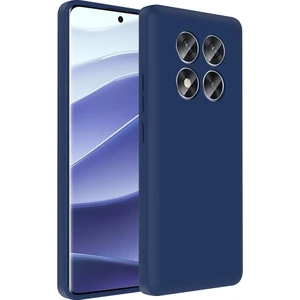 Redmi Note 14 Pro 4g Kılıf Kamera Korumalı Kartlık Hazneli Alt Vitra Kapak - Lacivert