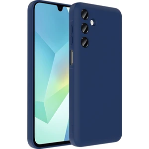Galaxy A16 Kılıf Kamera Korumalı Kartlık Hazneli Alt Vitra Kapak - Lacivert