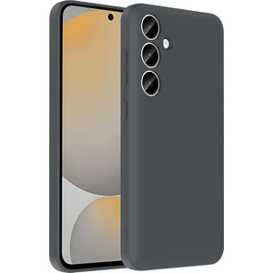 Galaxy S24 Fe Kılıf Kamera Korumalı Kartlık Hazneli Nvg Vitra Kapak - Gri