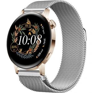 Huawei Watch Gt3 42MM Gt2 42MM Uyumlu Kordon Manyetik Milanese Loop Metal Kordon