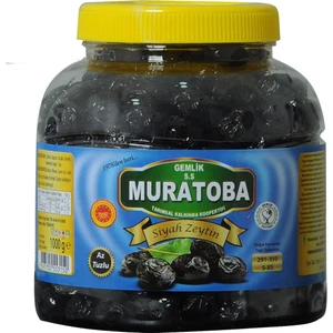 Kooperatifi Az Tuzlu Orta Boy Siyah Zeytin 1 kg 311-350 Kalibre
