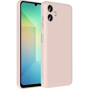 Galaxy A06 Kılıf Kamera Korumalı Kartlık Hazneli Otnv Vitra Kapak - Pembe