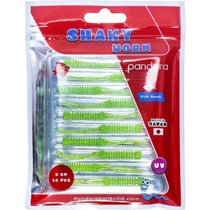 Shaky Worm 5cm 10 Adet Lrf Silikonu