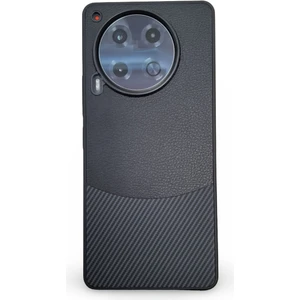 Tecno Camon 30 4g/5g Yüksek Kalite Deri ve Carbon Tasarımlı Kamera Çıkıntılı Içi Kadife Lüks Kılıf