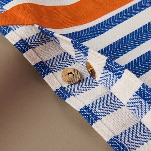 Soft Plaj Çantası - Mavi - 48X35 cm