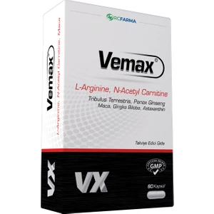 L-Arginine N-Acetyl Carnitine 60 Kapsül