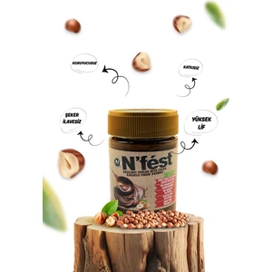 Kakaolu Fındık Kreması 320 gr ( %36 Fındık, İlave Şeker İçermez )