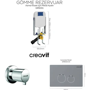 Terra Gömme Rezervuar Seti