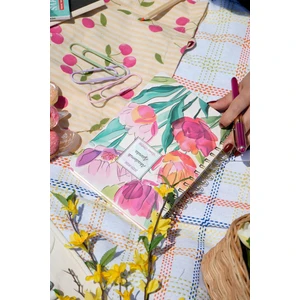 Victoria's Journals Spiralli Sert Kapak Akademik Ajanda 2025-2026. Ayraçlı  A5.