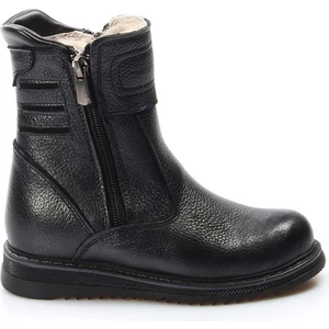 Fast Step Unisex Hakiki Deri Kürklü Kışlık Rahat Günlük Çocuk Klasik Bot 770KFA202