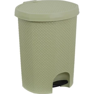 Sağlam Plastik Damla Pedallı Çöp Kovası 2 Nolu İç Kovalı (11 Lt) Çölbeji