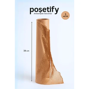 Petek Dolgu Ambalaj Kağıdı 38X5MT | Esnek Kraft Paketleme ve Koruyucu Dolgu Kağıdı